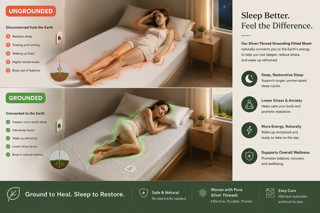 Nuvollia™ Premium Grounding Fitted Sheet