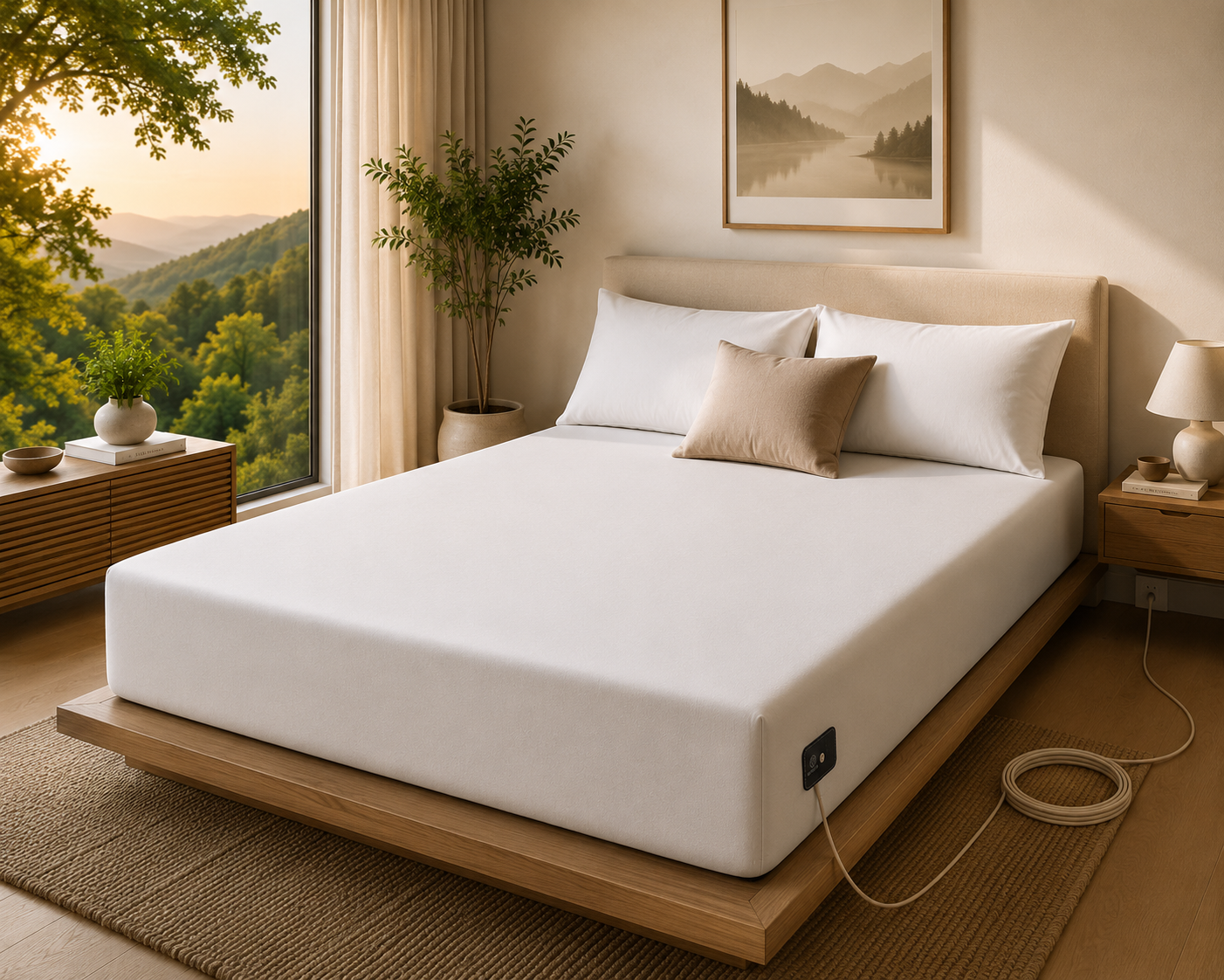 Nuvollia™ Premium Grounding Fitted Sheet