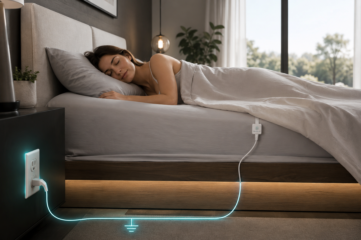 Nuvollia™ Premium Grounding Fitted Sheet