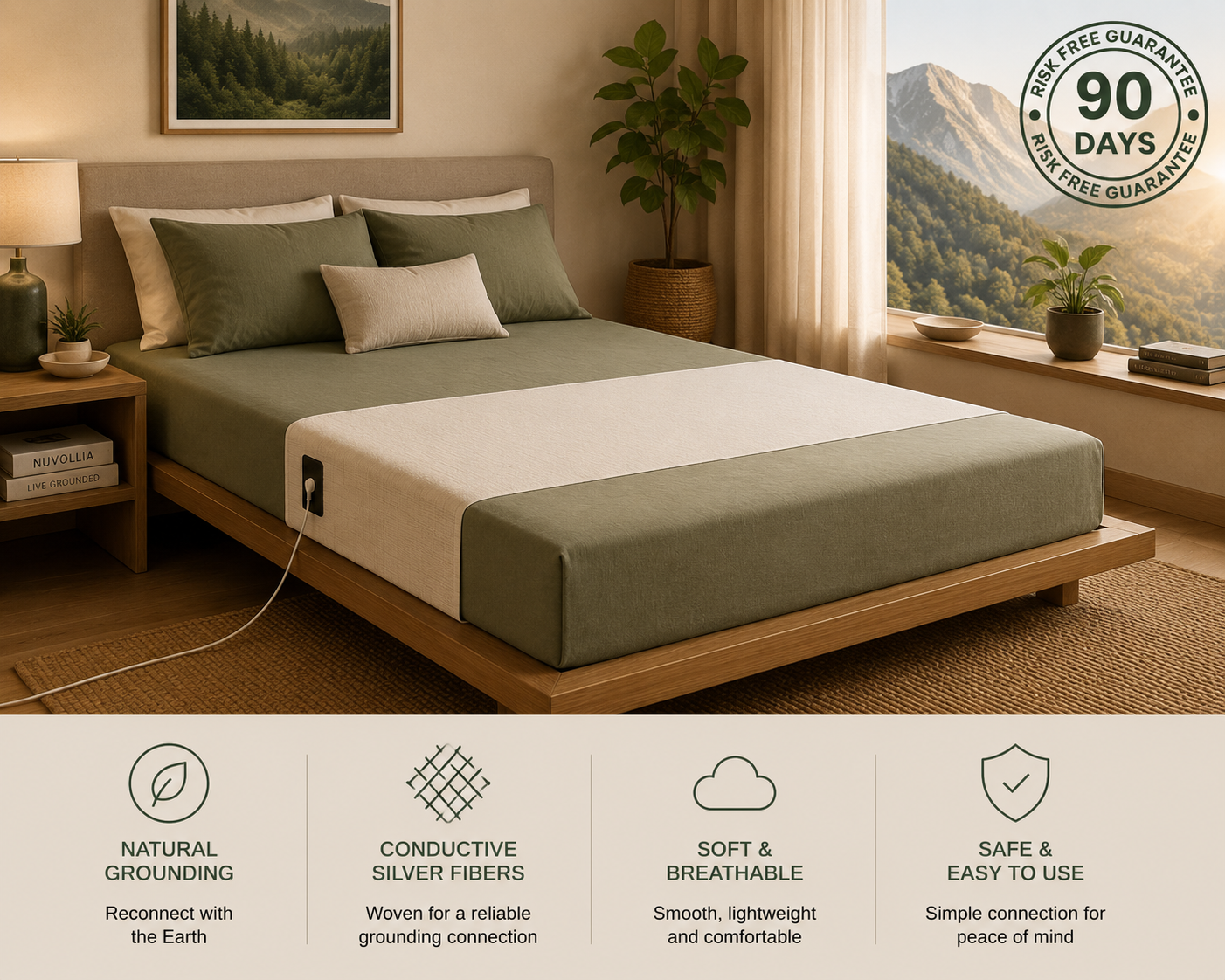 Nuvollia™ Premium Grounding Flat Sheet