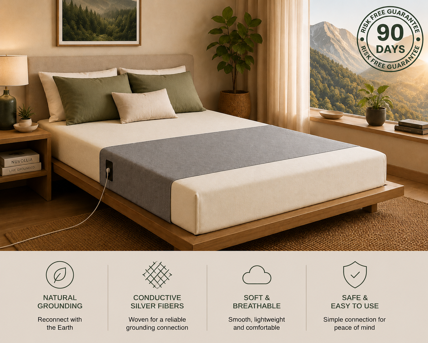 Nuvollia™ Premium Grounding Flat Sheet