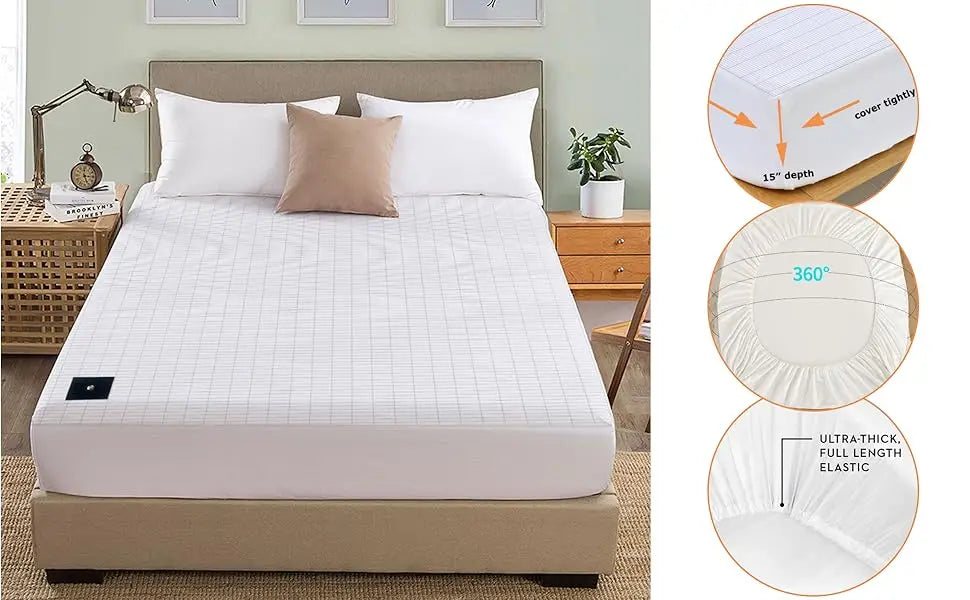Grounding Fitted Sheet | Organic Cotton & Silver Fiber