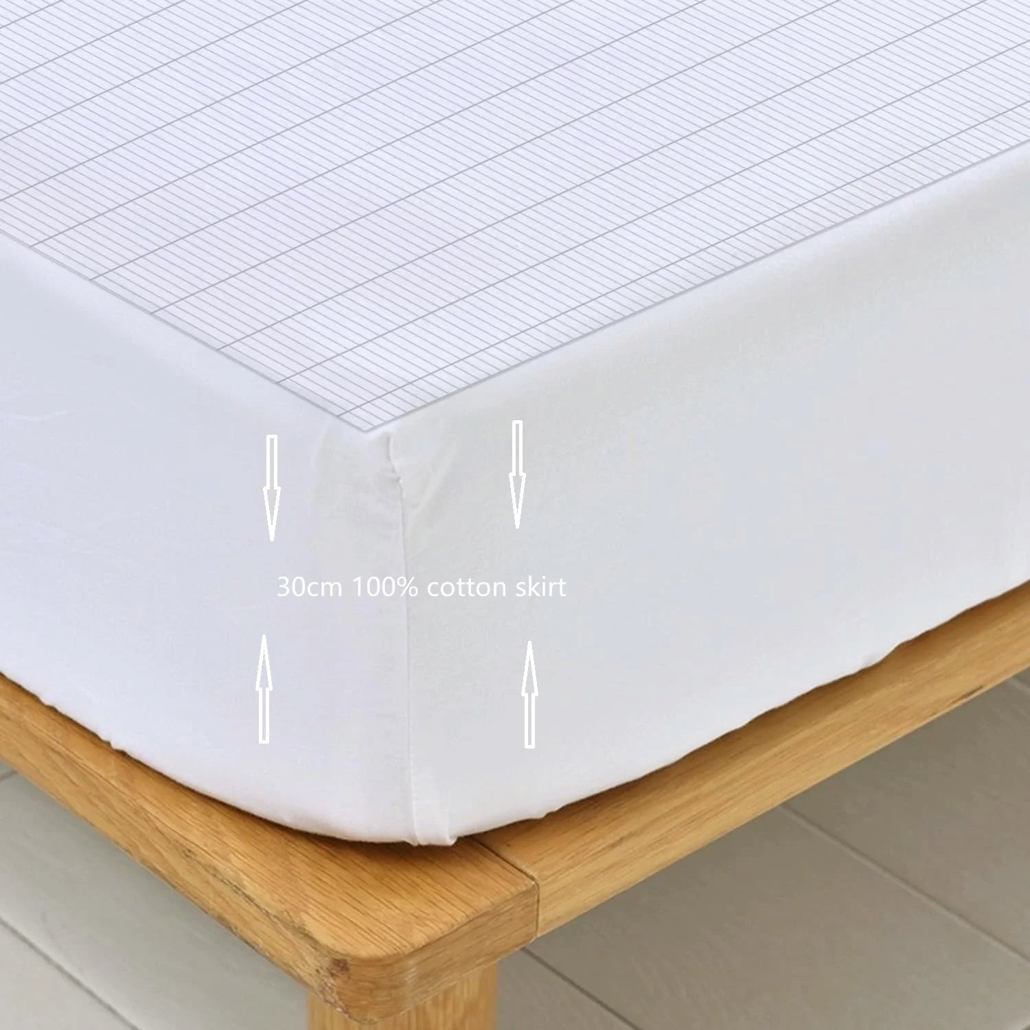 Grounding Fitted Sheet | Organic Cotton & Silver Fiber
