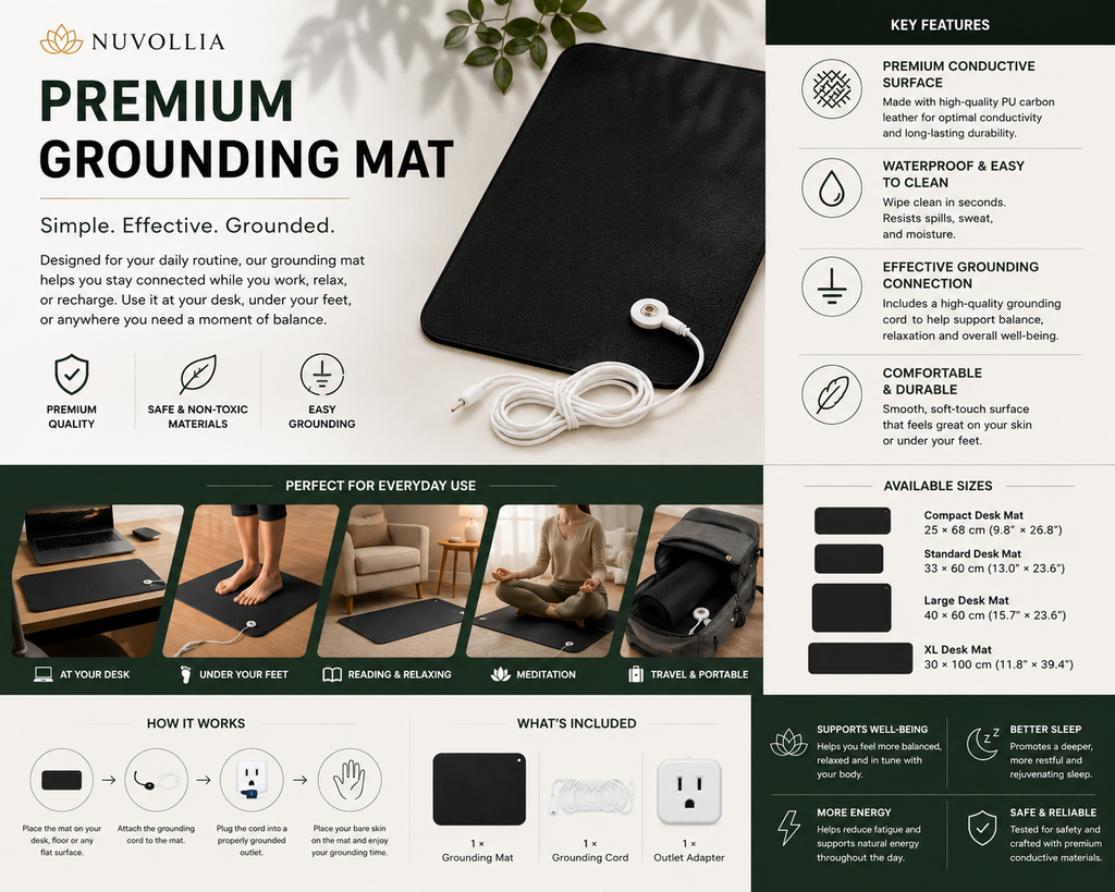 Nuvollia™ Premium Grounding Mat