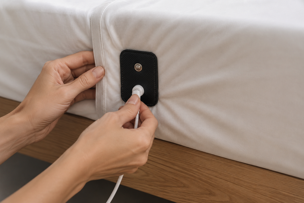 Nuvollia™ Premium Grounding Fitted Sheet